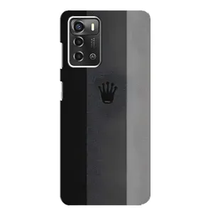 Чохол з Короною ZTE Blade A52 - (AlphaPrint) (Коронка)