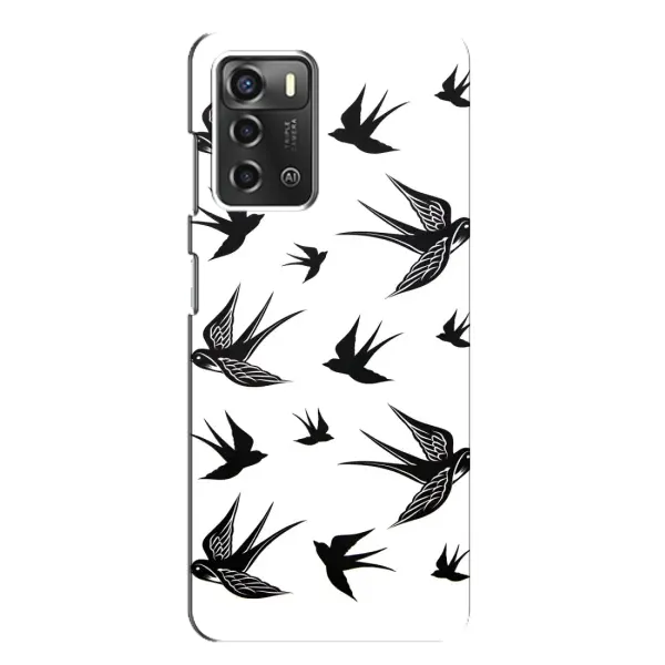 Чехол с принтом «Ласточки» для ZTE Blade A52 Чехол с принтом «Ласточки» для ZTE Blade A52