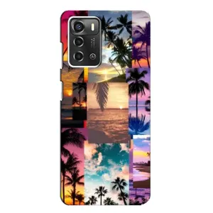 Силіконовий чохол з КАРТИНКАМИ літо для ZTE Blade A52 (AlphaPrint) (Літня відпустка)