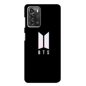 Чохли BTS для ZTE Blade A52 (AlphaPrint) (Лого BTS)