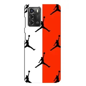 Чохли для ZTE Blade A52 - з картинкою JORDAN (AlphaPrint) (Лого Джордан)
