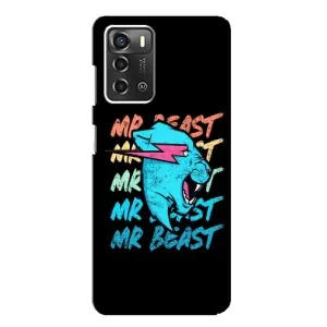 Чехлы Мистер Бист для ЗТЕ Блейд А52 (logo Mr beast)