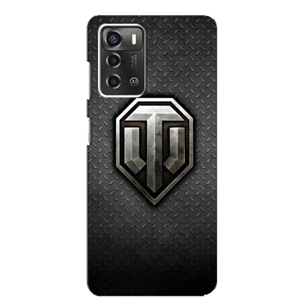 Чохол з принтом «Лого Tanks» для ZTE Blade A52 Чохол з принтом «Лого Tanks» для ZTE Blade A52