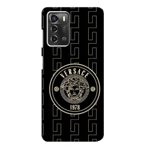 Чехлы VERSACE для ЗТЕ Блейд А52 (PREMIUMPrint) (Лого Версаче)