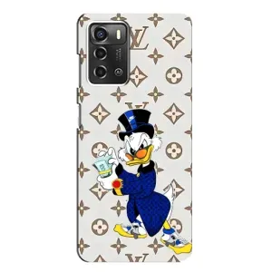 Чехлы для ZTE Blade A52 - Скрудж МакДак Louis Vuitton (PREMIUMPrint) (Макдак на стиле)
