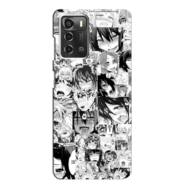 Чехол с принтом «Ahegao manga» для ZTE Blade A52