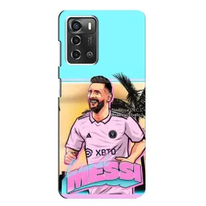 Чехлы для ЗТЕ Блейд А52 - Лео Месси Маями (Майами Месси)
