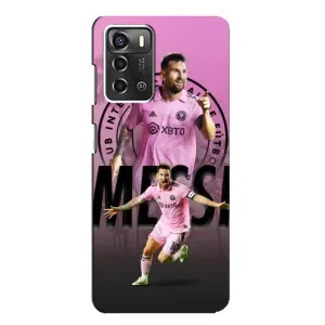Чехлы для ЗТЕ Блейд А52 - Лео Месси Маями (Messi Miami)