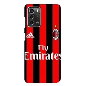 Чохли для ZTE Blade A52 (VPrint) - Футбольні клуби (Milan)