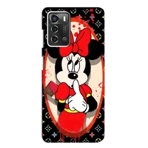 Чехол Disney Mouse ZTE Blade A52 (PREMIUMPrint) (Минни Маус ЛВ)