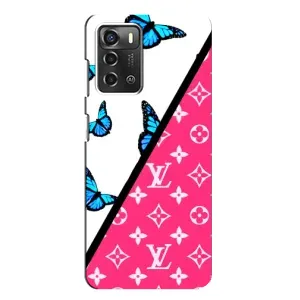 Брендновые Чехлы для ZTE Blade A52 - (PREMIUMPrint) (Мода LV)