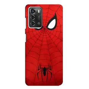 Чехол с человеком пауком для ZTE Blade A52 - (AlphaPrint) (Паук (Марвел))