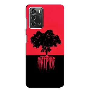 Украинские Чехлы для ZTE Blade A52 с картинкой УПА (AlphaPrint) (Патриот)