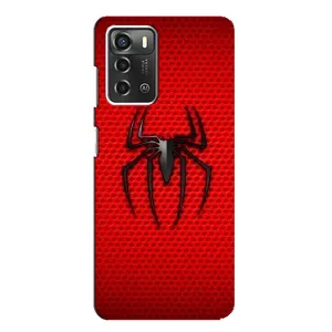Чехол с человеком пауком для ZTE Blade A52 - (AlphaPrint) (Паук Марвел)