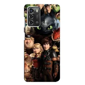 Чохол як приборкати дракона на ZTE Blade A52 (Персонажі дракона)