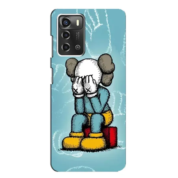 Чехол с принтом «Плач Bearbrick» для ZTE Blade A52