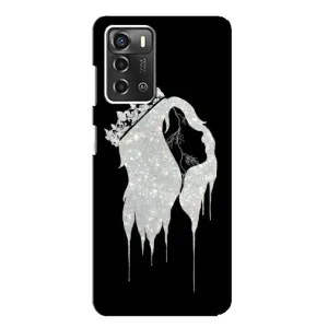 Чохол з Короною ZTE Blade A52 - (AlphaPrint) (Принцеса)