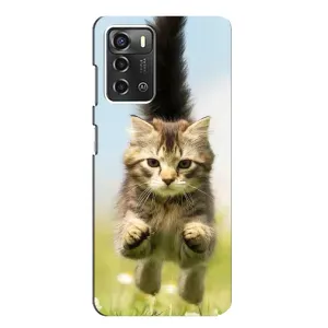Чохли з Котиками для ZTE Blade A52 (VPrint) (Прижок кота)