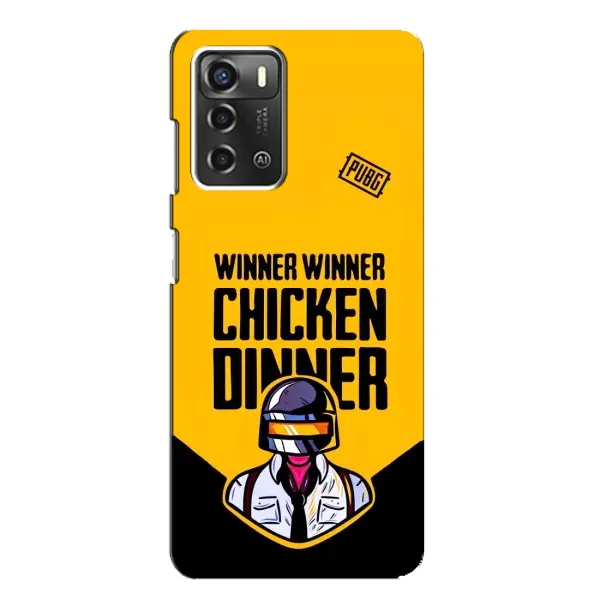 Чехол с принтом «Pubg шлем» для ZTE Blade A52