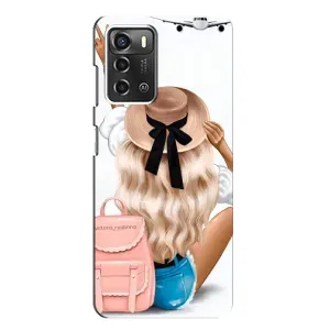 Чохол з друком для ZTE Blade A52 - (Мода) (AlphaPrint) (Подорож)