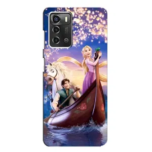 Чохол для дитини на ZTE Blade A52 (VPrint) (Рапунцель і Флінн)