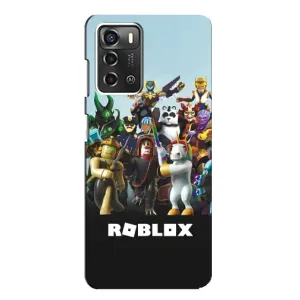 Чехлы с топовыми принтами для ЗТЕ Блейд А52 (ROBLEX)