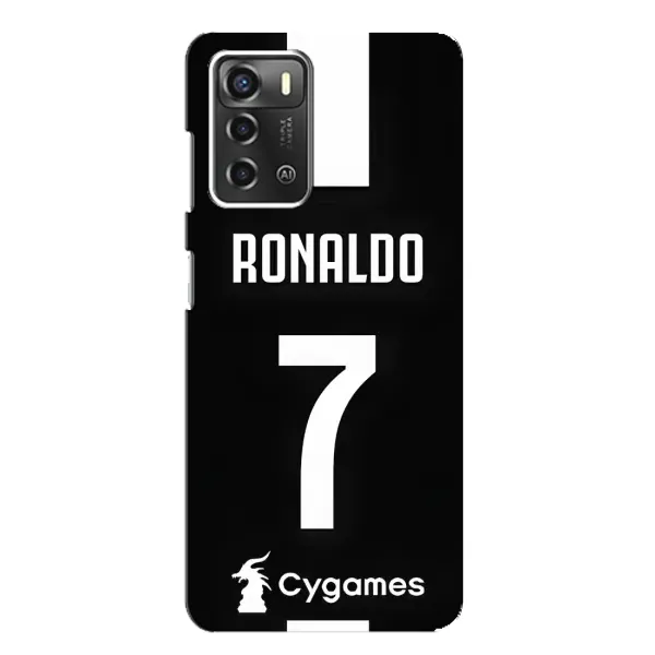 Чехол с принтом «RONALDO 7» для ZTE Blade A52 Чехол с принтом «RONALDO 7» для ZTE Blade A52