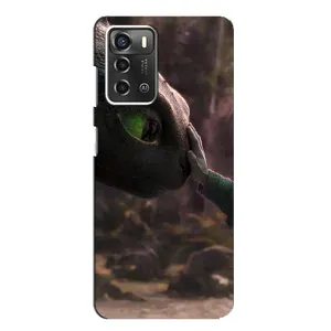 Чохол як приборкати дракона на ZTE Blade A52 (Сцена з драконом)