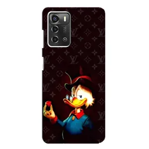 Чехлы для ZTE Blade A52 - Скрудж МакДак Louis Vuitton (PREMIUMPrint) (Скрудж с бриллиантом)