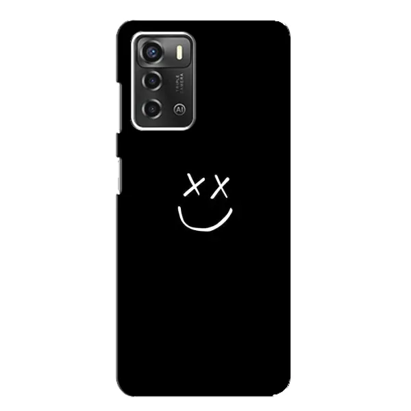 Чехол с принтом «Смайл» для ZTE Blade A52