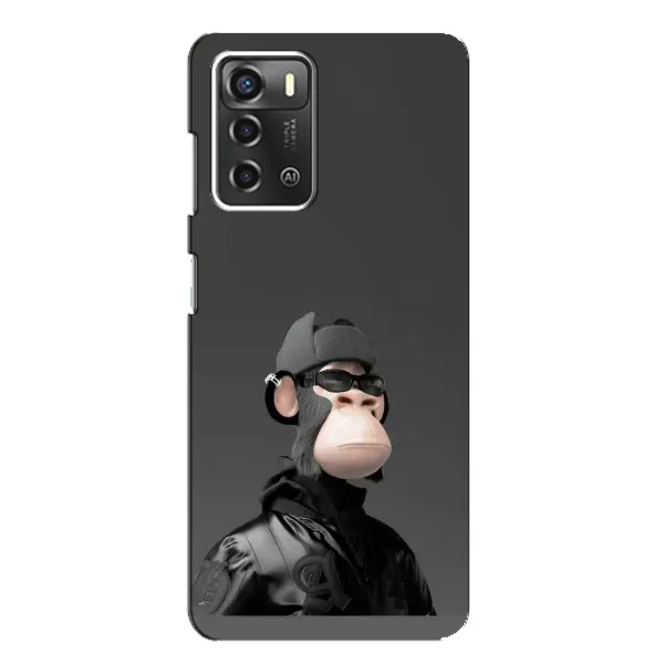 Чехол с принтом «стильная обезьяна NFT» для ZTE Blade A52
