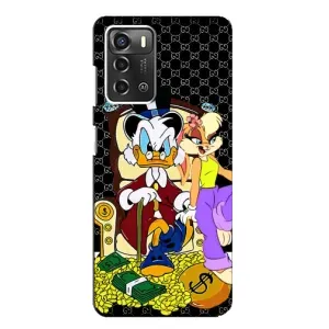Чехлы для ZTE Blade A52 - Скрудж МакДак Louis Vuitton (PREMIUMPrint) (Стильная Утка)
