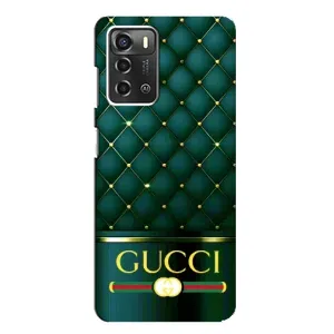 Чохли  GUCCI для ZTE Blade A52 (AlphaPrint) (Текстура Гуччі)