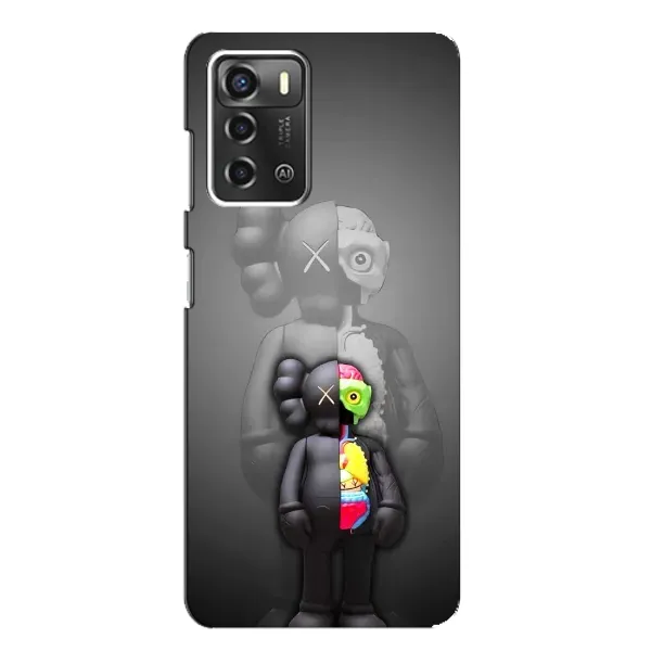 Чехол с принтом «Тело Bearbrick» для ZTE Blade A52