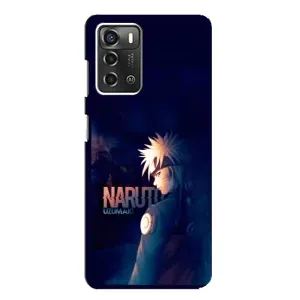 Naruto Anime Чохли для ZTE Blade A52 (AlphaPrint) (тінь Наруто)