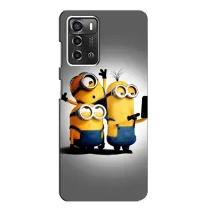 Чохол для дитини на ZTE Blade A52 (VPrint) (Три посіпаки)