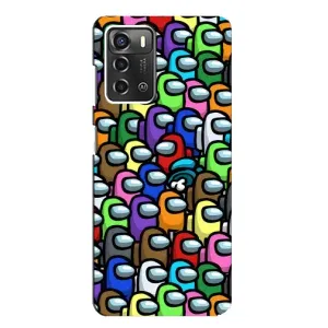 Чохли Амонг Ас для ZTE Blade A52 (AlphaPrint) (Убитий)