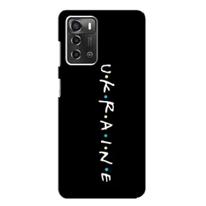 Украинские Чехлы для ZTE Blade A52 с картинкой УПА (AlphaPrint) (UKRAINE)