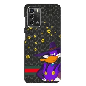 Брендновые Чехлы для ZTE Blade A52 - (PREMIUMPrint) (Утка Гуччи)