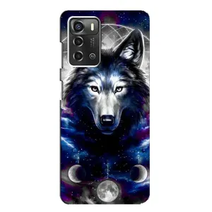 Захисні чохли для ZTE Blade A52 (AlphaPrint) (ХІТ продаж) ВОВК (Вовк)
