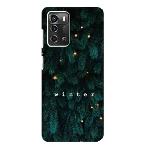 Новогодние, Праздничные Чехлы для ZTE Blade A52 - 2024 год (Winter)