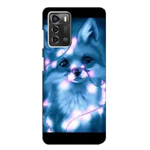 Чохли з картинкою Лисичка для ZTE Blade A52 (VPrint) (Яскрава лисичка)