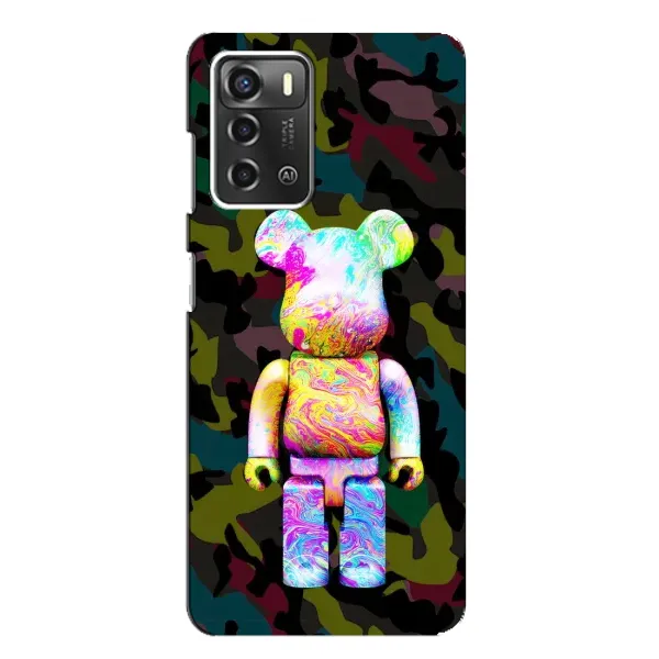 Чехол с принтом «Яркий Bearbrick» для ZTE Blade A52