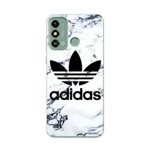 Чохли Адидас для ZTE Blade A53 (AlphaPrint) (Адідас на мраморі)