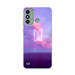 Чохли BTS для ZTE Blade A53 (AlphaPrint) (BTS логотип)