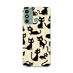 Чохол з малюнком кіт на ZTE Blade A53