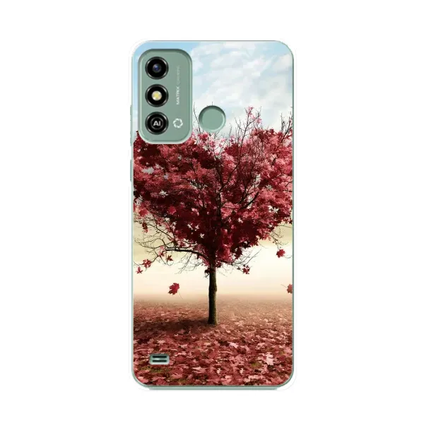 Чехол с принтом «Дерево сердце» для ZTE Blade A53