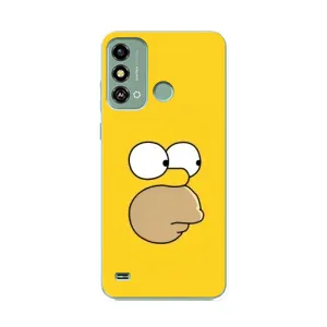 Чjхол з Сімпсонами для ZTE Blade A53 (VPrint) (Гомер)