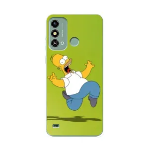 Чjхол з Сімпсонами для ZTE Blade A53 (VPrint) (Гомер Сімпсон)