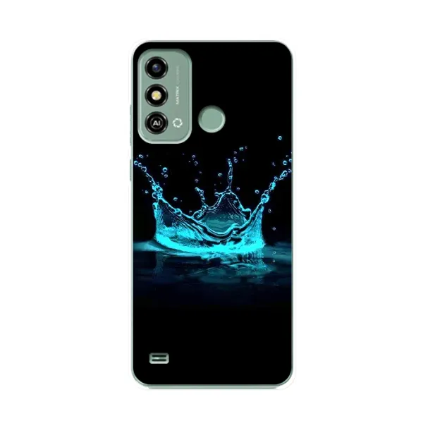 Чехол с принтом «Капля короны» для ZTE Blade A53